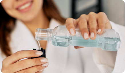 Mundwasser kann den Atem verbessern
